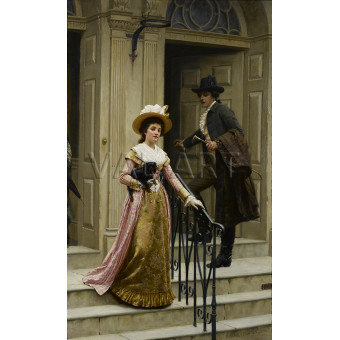 РЕПРОДУКЦИИ НА КАРТИНИ Моята врата е съседна (1894)